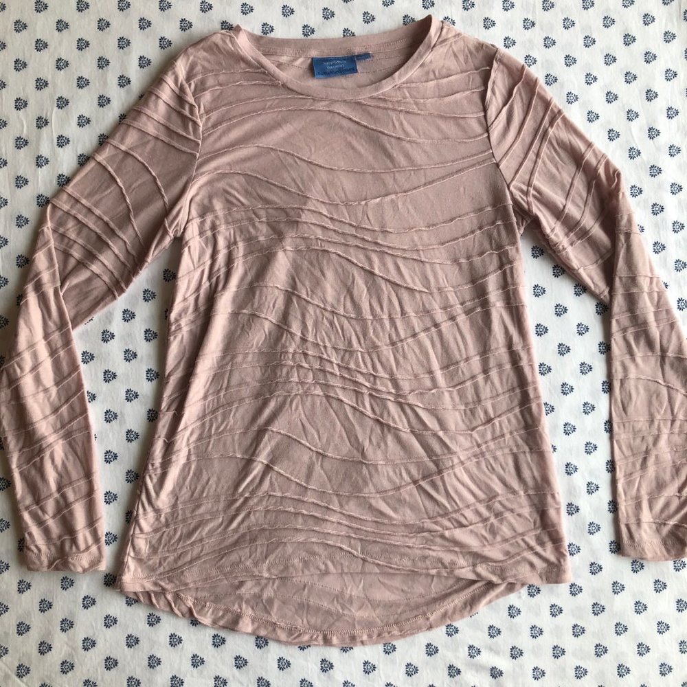 Vera Wang Pink Long Sleeve